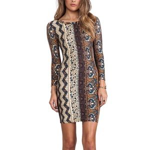 Novella Royale Hyperion Mini Dress - Tangier BNWT